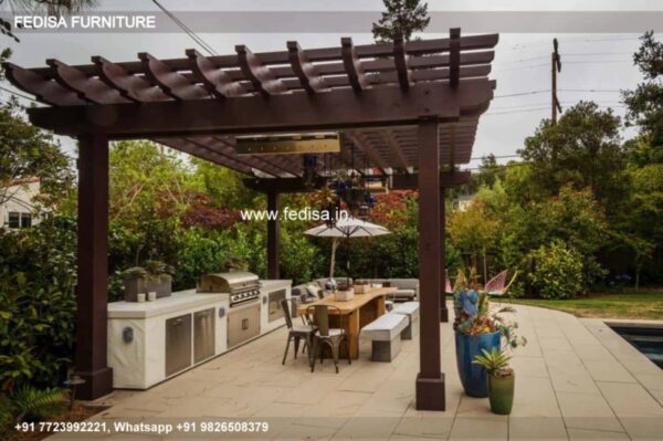 Gazebo Wooden Gazebo Highfield Gazebo 4x3m Gray Outsunny 3m X 6m Gazebo