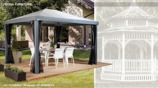 Gazebo Metal Gazebo Wooden Built Gazebo Metal Pergola 3x3