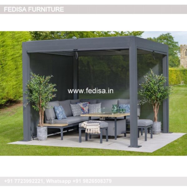 Gazebo Wooden Gazebo Martinique 3600 Gazebo Pergola 2.5 X 2.5 M