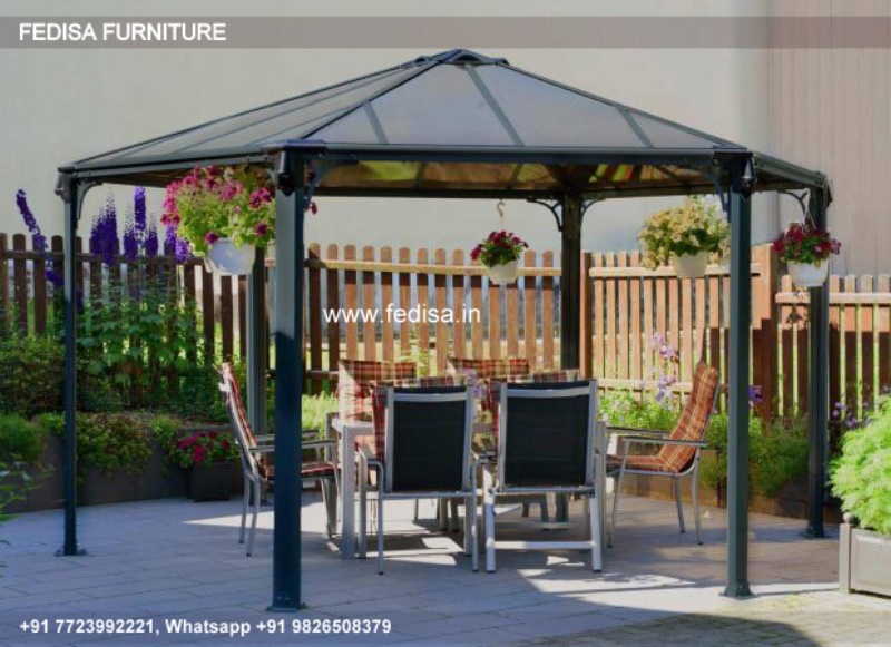 Gazebo Garden Gazebo Wooden Waterproof Gazebo Solar Gazebo