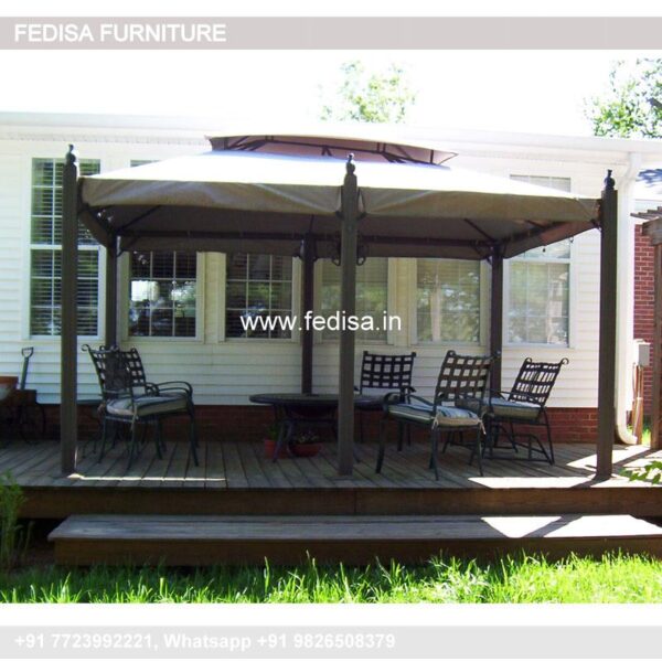 Gazebo Metal Gazebo 2.5 Gray Gazebo Metal Garden Gazebo