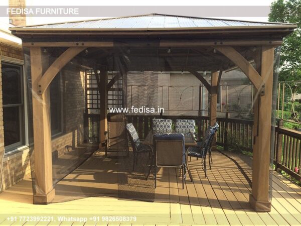 Gazebo Outdoor Gazebo Pergolas Gazebos Metal Fully Enclosed Gazebo