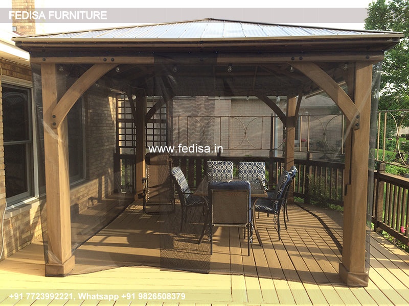 Gazebo Outdoor Gazebo Pergolas Gazebos Metal Fully Enclosed Gazebo
