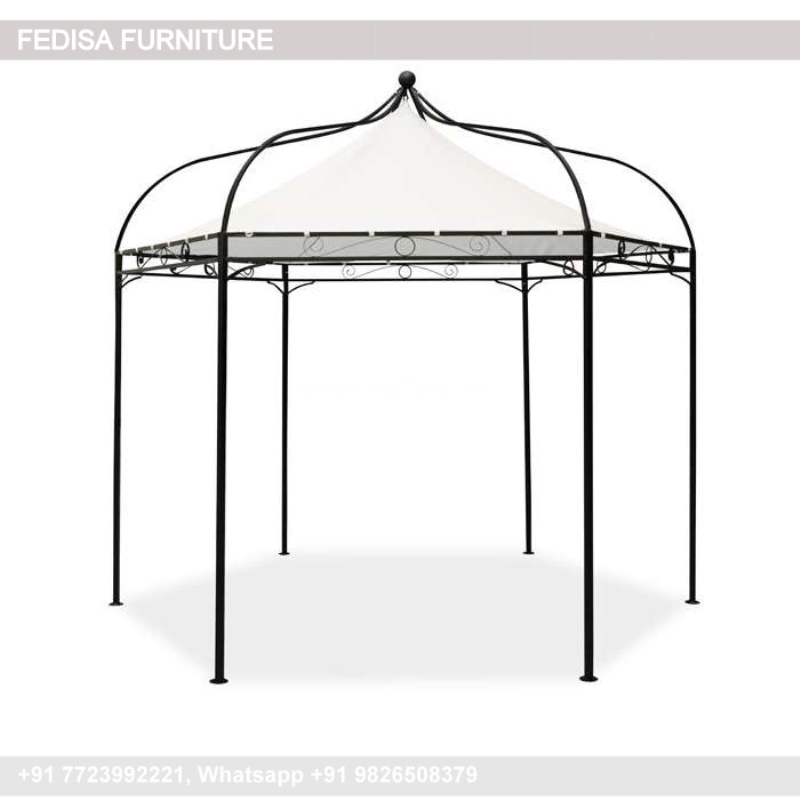 Gazebo Metal Gazebo Hexagon Pergola Gazebo On Grass