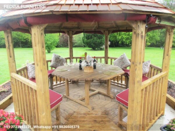 Gazebo Metal Gazebo Heavy Duty Wooden Gazebo 6m X 3m Wooden Gazebo