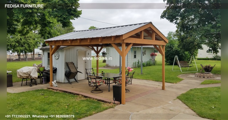 Gazebo Wooden Gazebo Hexagon Shape Gazebo Small Yard Gazebo