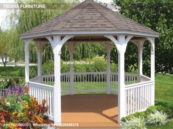Gazebo Pergola Gazebo Wooden Backyard Gazebo Hexagonal Timber Gazebo