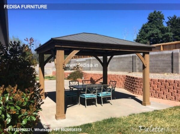 Gazebo Wooden Gazebo Gazebo Style Summer House Rustic Wooden Gazebo