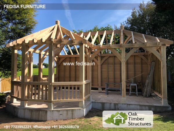 Gazebo Outdoor Gazebo Palram Tucson 4309 Wooden Gazebo For Patio