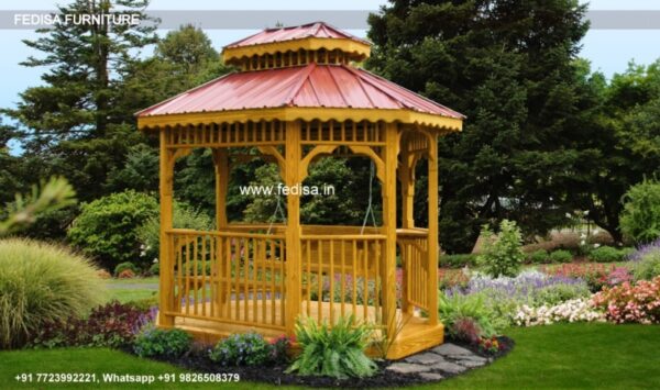 Gazebo Wooden Gazebo Sturdy Gazebo For Hot Tub Kingfisher Outdoor Living Gazebo