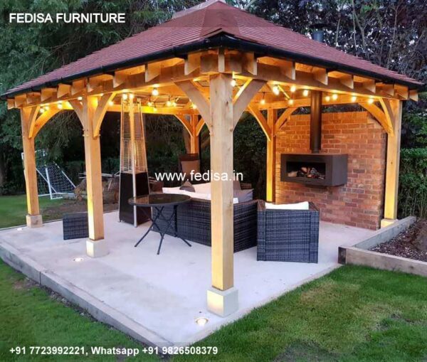 Gazebo Pergola Gazebo Casaria Gazebo 6x3 Wooden Gazebo