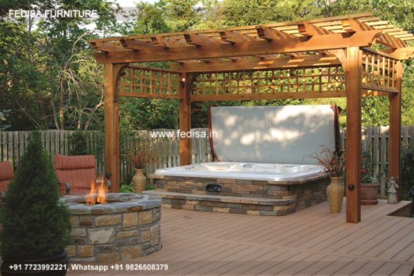 Gazebo Pergola Gazebo Portable Wooden Gazebo Small Wooden Hexagonal Gazebo