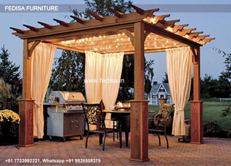 Gazebo Wooden Gazebo Garden Hot Tub Gazebo Outdoor Gazebos At Amazon