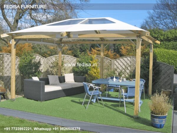 Gazebo Outdoor Gazebo Wooden Hot Tub Pergola 3x3 Timber Gazebo