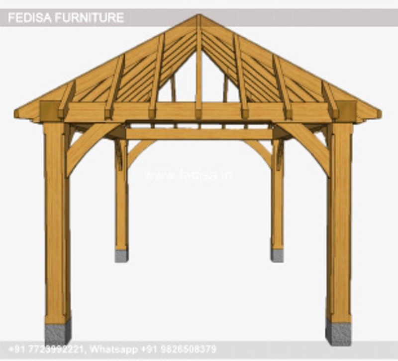 Gazebo Metal Gazebo Corner Gazebo For Hot Tub Garden Decking Gazebo