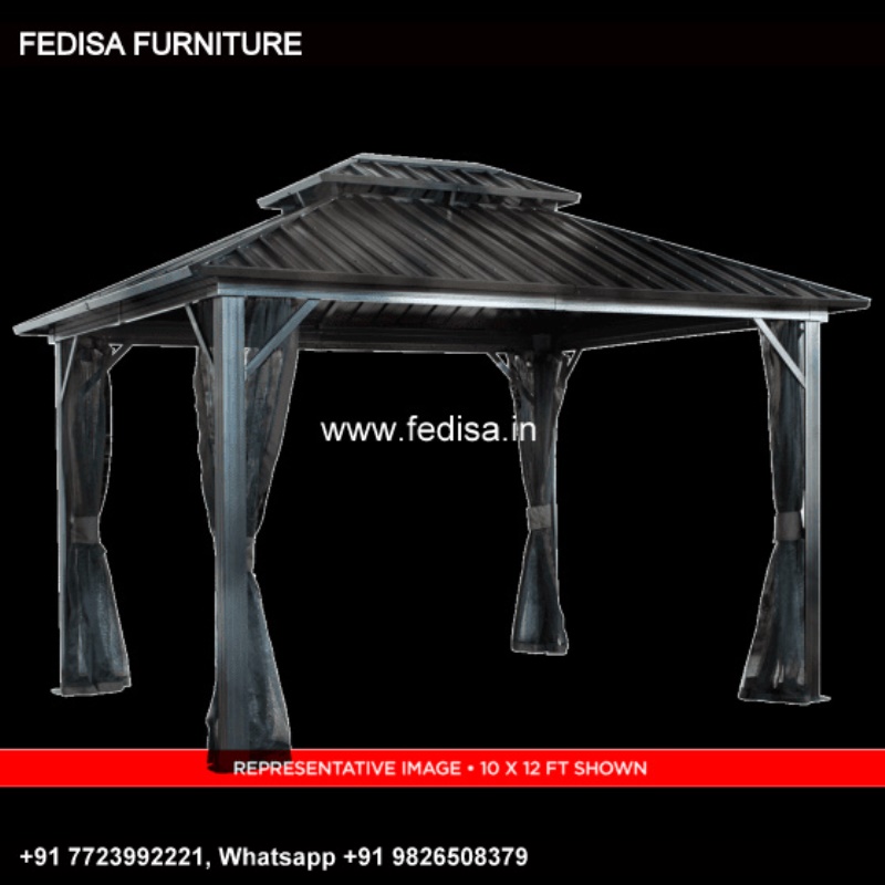 Gazebo Small Gazebo 4x3m Wooden Pergola Palma Gazebo