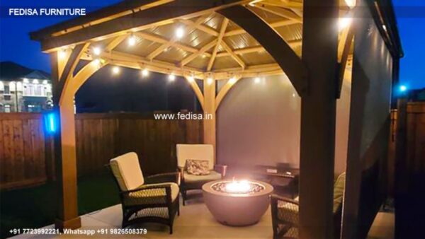 Gazebo Garden Gazebo Gray 3m X 3m Gazebo 3.5 X 3.5 Wooden Gazebo