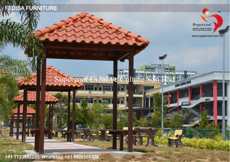 Gazebo Garden Gazebo Wooden Rectangular Gazebo Gray Gazebo 3x4