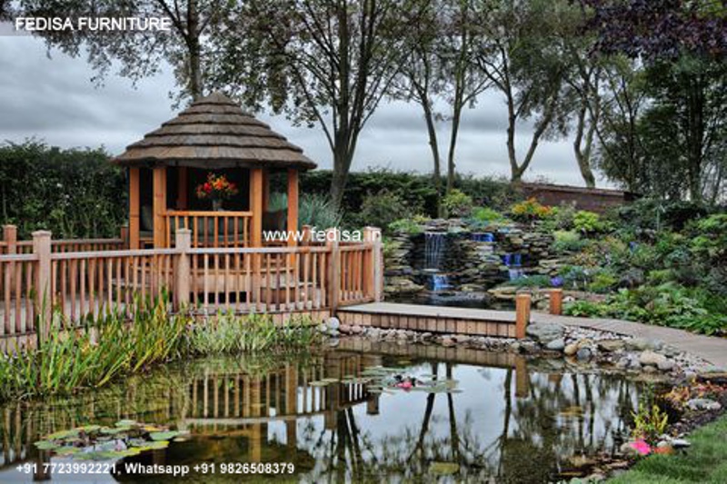 Gazebo Pergola Gazebo Three Sided Wooden Gazebo Tuin Gazebo
