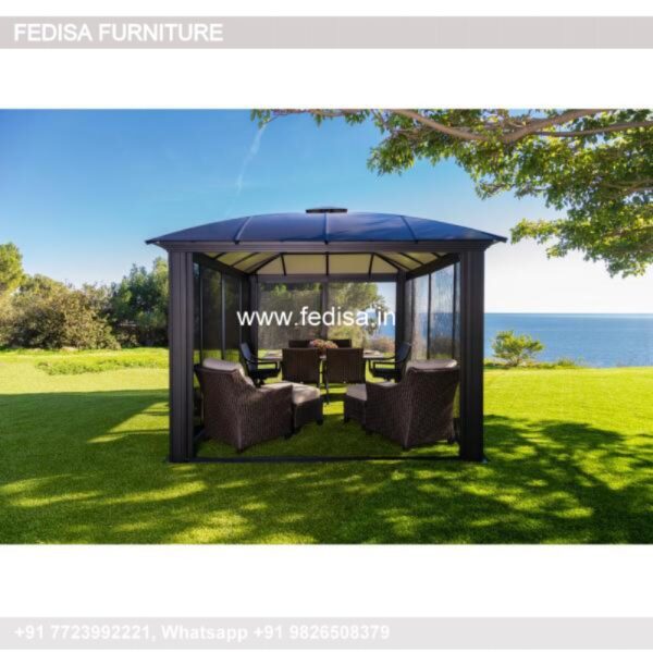 Gazebo Metal Gazebo 15 Mtr X 3mtr Gazebo Solarium Gazebo