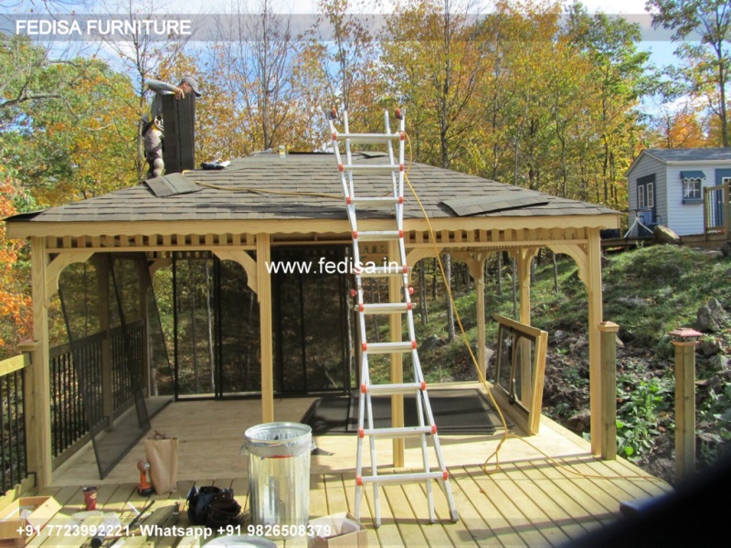 Gazebo Outdoor Gazebo Thatched Gazebo 9x10 Gazebo