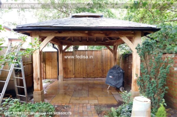 Gazebo Wooden Gazebo Triangle Gazebo Garden Vida Gazebo