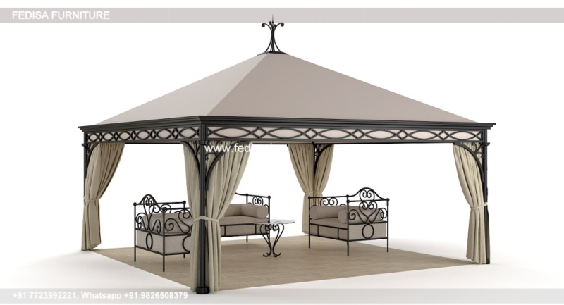 Gazebo Metal Gazebo Gazelle G16 Pitched Roof Gazebo