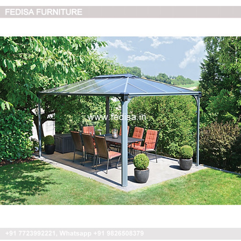 Gazebo Garden Gazebo Pamapic Gazebo 4x3 Permanent Gazebo