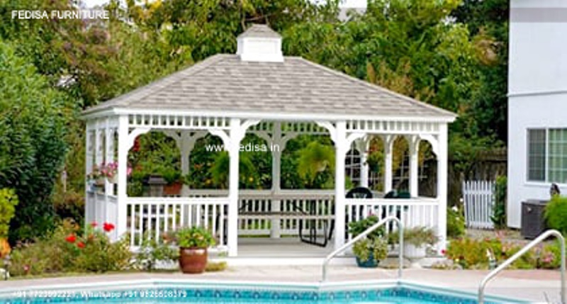 Gazebo Metal Gazebo Adjustable Gazebo 3m Hexagonal Gazebo