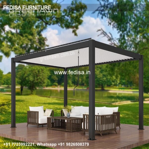 Gazebo Small Gazebo Gray Metal Pergola Metal Wall Gazebo Awning