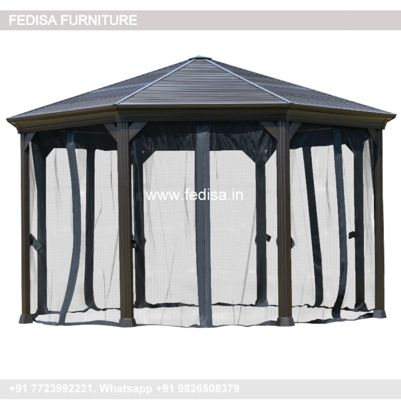 Gazebo Garden Gazebo Thatched Gazebos Wooden Slatted Gazebo