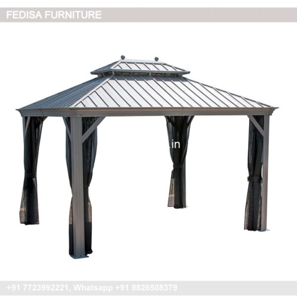 Gazebo Garden Gazebo Croft Pergola Gazebo Wooden Gazebo With Flat Roof
