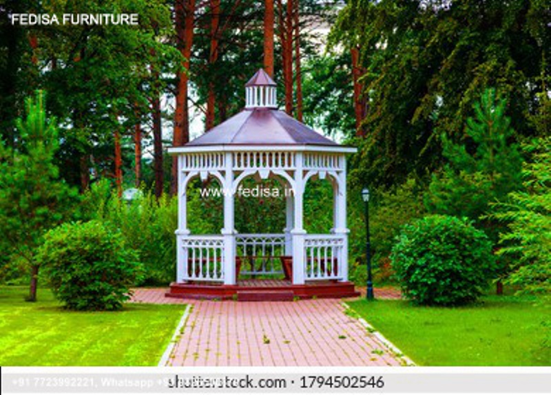 Gazebo Small Gazebo Fixed Garden Gazebo Wrought Iron Arbor Gazebo