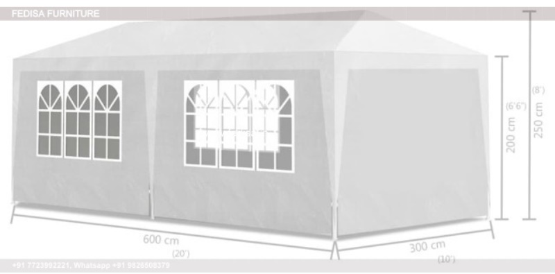 Gazebo Garden Gazebo Croft 3x3 Pergola 3m X 4m Metal Gazebo