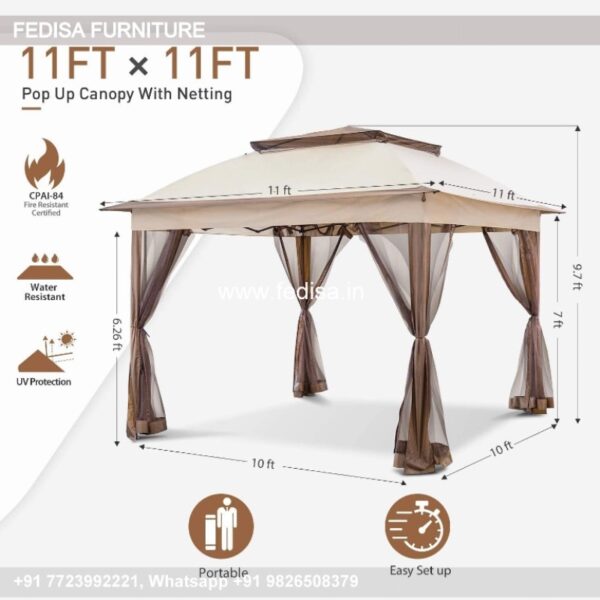 Gazebo Wooden Gazebo Dunsters Gazebo 3m X 2m Metal Gazebo