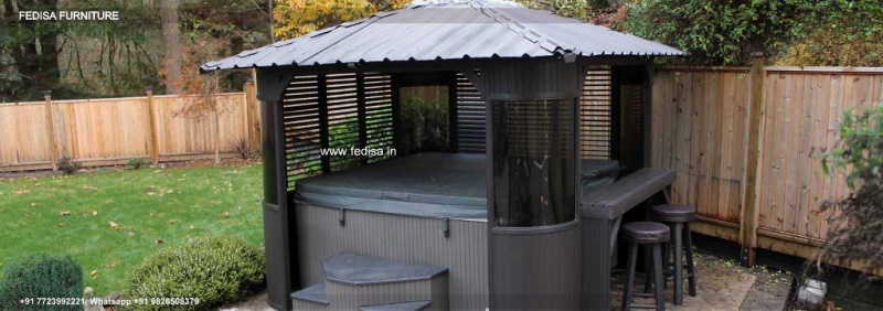 Gazebo Metal Gazebo 2.4 M Wooden Gazebo Oak Framed Garden Gazebo