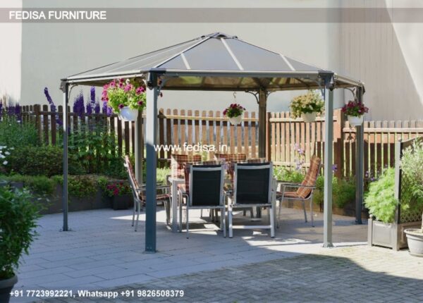 Gazebo Small Gazebo Summer Garden Gazebo Garden Gazebo With Fire Pit
