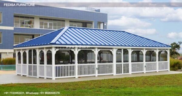 Gazebo Small Gazebo All Weather Gazebo For Hot Tub Curved Wooden Gazebo