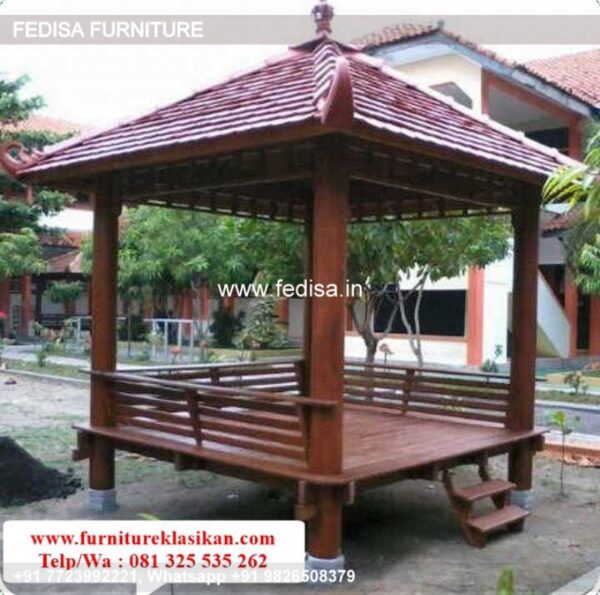Gazebo Small Gazebo Wooden Garden Gazebo With Roof Oak Gazebo Pent Roof