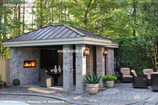 Gazebo Small Gazebo She Shed Gazebo Wooden Sided Gazebo