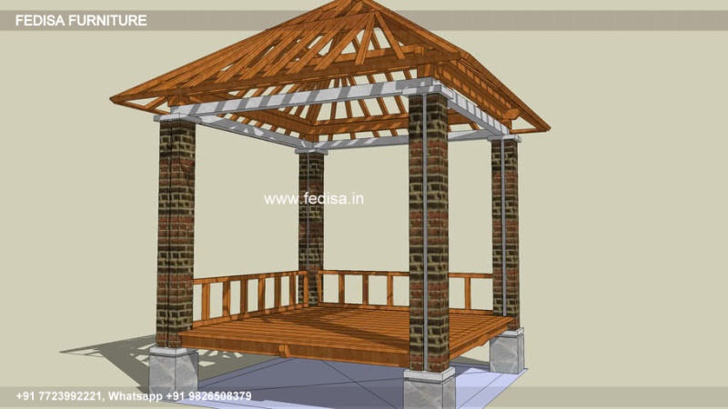 Gazebo Pergola Gazebo Garden Gazebo Gray Wooden Gazebo Off House