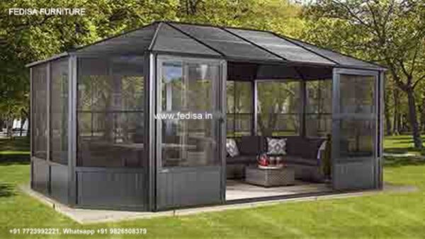 Gazebo Wooden Gazebo Terrace Garden With Gazebo 4 Post Wooden Gazebo