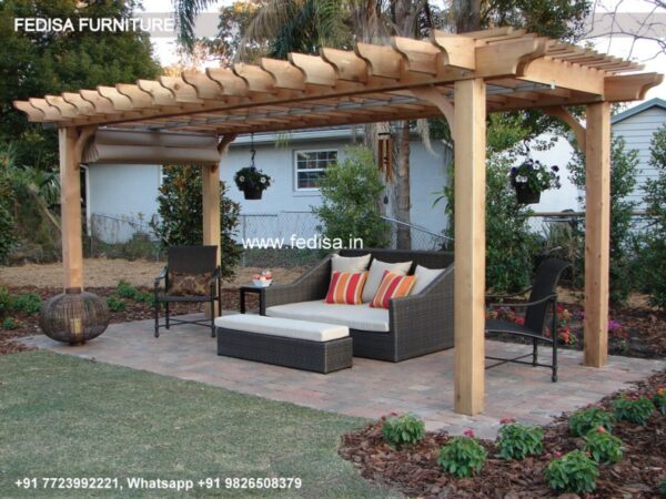 Gazebo Wooden Gazebo Two Sided Wooden Gazebo Wooden Rectangular Gazebo