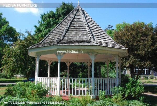 Gazebo Garden Gazebo Gazebo 9x3m Ornamental Metal Gazebo