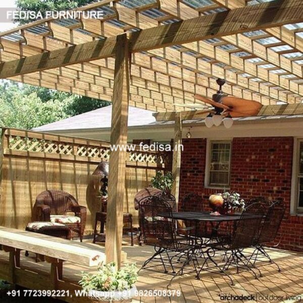 Gazebo Outdoor Gazebo 6m X 4m Wooden Pergola Metal Arbors And Gazebos