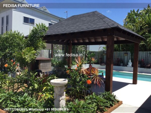 Gazebo Wooden Gazebo Outsunny 2m Gazebo Lawn & Party Gazebo