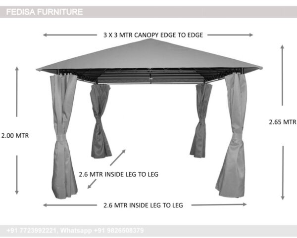 Gazebo Outdoor Gazebo D Steel Patio Gazebo Apex Garden Flexion Gazebo