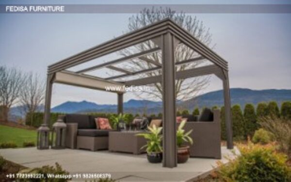 Gazebo Garden Gazebo 2m Round Gazebo Small Wooden Hexagonal Gazebo