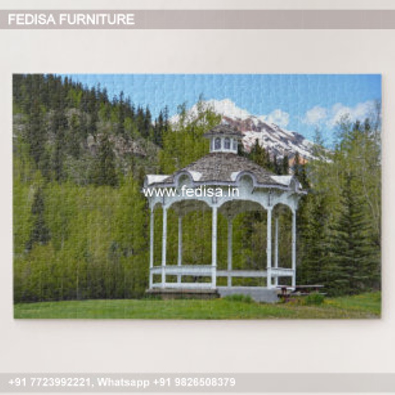 Gazebo Outdoor Gazebo Garden Winds Gazebo 10x28 Anthracite Gray Gazebo