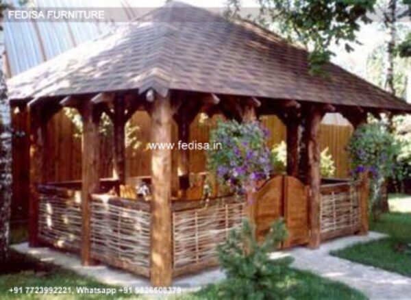 Gazebo Garden Gazebo Fixed Garden Gazebo Gray Polycarbonate Gazebo